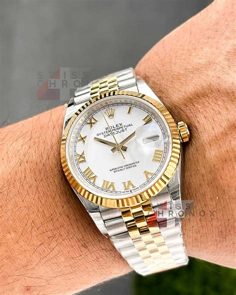 two tone rolex small wrist|Rolex two tone datejust.